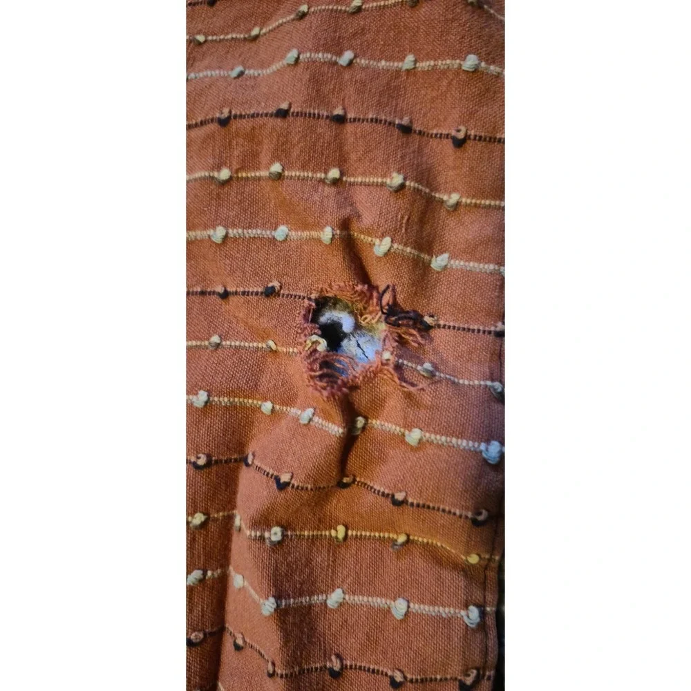 Rustic‎ Hunting Patchwork Quilt Throw 58x76  Cabin Decor READ